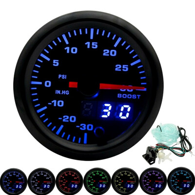 2" 52mm 7 Colors LED Car Turbo Boost Gauge PSI Meter Analogdigital Dual Display
2" 52mm 7 Colors LED Car Turbo Boost Gauge PSI Meter Analogdigital Dual Display