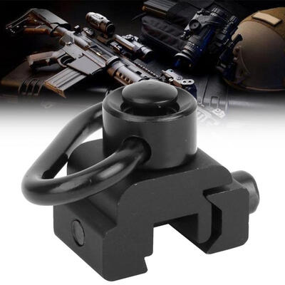 Greensen Push Button Quick Detachable 125 Inch Sling Swivel Adapter Set for 11mm Rail Mount Base
Greensen Push Button Quick Detachable 125 Inch Sling Swivel Adapter Set for 11mm Rail Mount Base