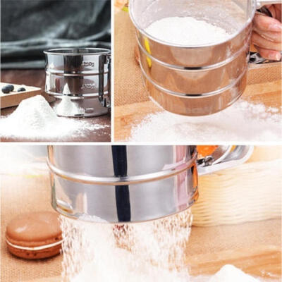 Easy to use lightweight&cheap stainless steel mesh sieve flour sieve kitchen helper props
Easy to use lightweight&cheap stainless steel mesh sieve flour sieve kitchen helper props