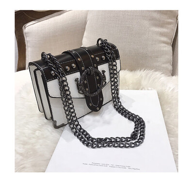 Tailored Woman Trendy Metal Rivet Shoulder Bags Small Chain Square Leisure Crossbody Bags
Tailored Woman Trendy Metal Rivet Shoulder Bags Small Chain Square Leisure Crossbody Bags