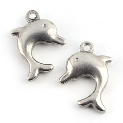 Dolphin 304 Stainless Steel Pendants Stainless Steel Color 17x13x4mm Hole 15mm
Dolphin 304 Stainless Steel Pendants Stainless Steel Color 17x13x4mm Hole 15mm