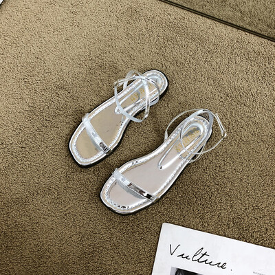 Sandals female fairy summer Korean fashion evening students Joker flat with gladiator sandals
Sandals female fairy summer Korean fashion evening students Joker flat with gladiator sandals