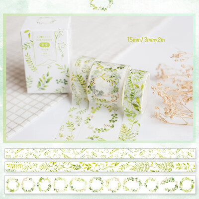 3 PcsBox Fantasy Ocean Beautiful Flowers Plant Washi Tape DIY Decoration for Scrapbooking Masking Tape Adhesive Tape
3 PcsBox Fantasy Ocean Beautiful Flowers Plant Washi Tape DIY Decoration for Scrapbooking Masking Tape Adhesive Tape