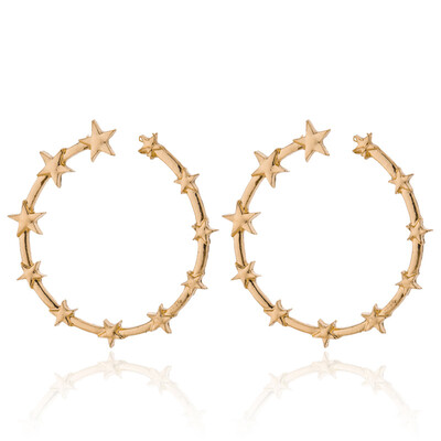 EK854 Fashion Gold Color Stars Hoop Earring for Women Geometric Round Pentagram Earrings Personalized Exaggerated Jewelry Gifts
EK854 Fashion Gold Color Stars Hoop Earring for Women Geometric Round Pentagram Earrings Personalized Exaggerated Jewelry Gifts