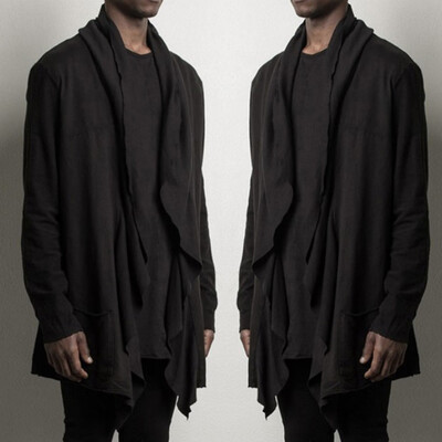 Gobestart Mens Autumn Winter Casual Pocket Irregular Trench Long Sleeve Outwear Blouse
Gobestart Mens Autumn Winter Casual Pocket Irregular Trench Long Sleeve Outwear Blouse