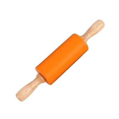 Toponeto Wooden Handle Silicone Rollers Rolling Pin Kid Kitchen Cooking Baking Tool
Toponeto Wooden Handle Silicone Rollers Rolling Pin Kid Kitchen Cooking Baking Tool