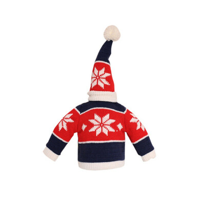 Knitted Bottle Covers Santa Claus Snowman Wine Bottle Wrap Wedding Party Decoration Wine Bags Christmas Table Decoration
Knitted Bottle Covers Santa Claus Snowman Wine Bottle Wrap Wedding Party Decoration Wine Bags Christmas Table Decoration