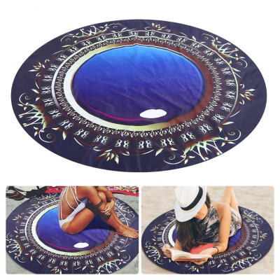 Greensen Outdoor Soft Light Polyester Delicate Print Round Decor Beach Towel Yoga Mat Sunscreen Shawl
Greensen Outdoor Soft Light Polyester Delicate Print Round Decor Beach Towel Yoga Mat Sunscreen Shawl