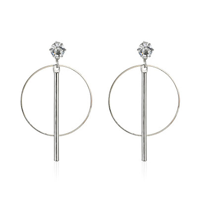 EK2072 Gold Color Minimalist Circle Earrings Contracted Temperament Earrings Long Female Zircon Drop Earrings for Women Gift
EK2072 Gold Color Minimalist Circle Earrings Contracted Temperament Earrings Long Female Zircon Drop Earrings for Women Gift