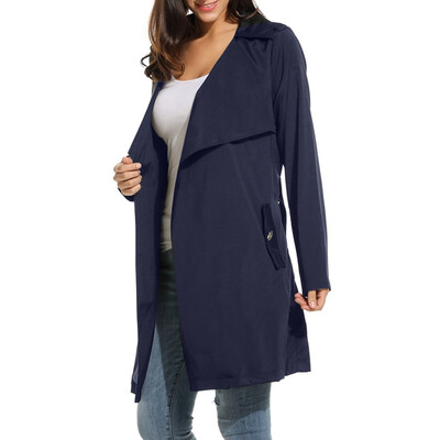 Toponeto Womens Fashion Button Zipper Coat Tunic Plus Size Irregular Hem Coat 
Toponeto Womens Fashion Button Zipper Coat Tunic Plus Size Irregular Hem Coat