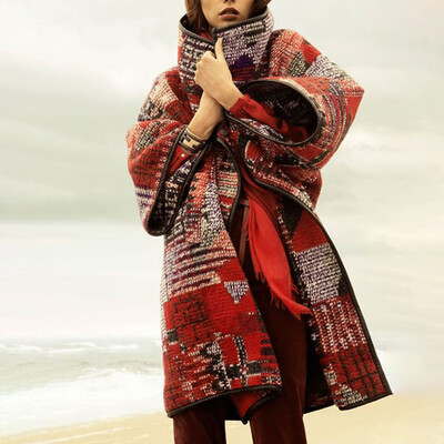 Toponeto Women Plus Size Lapel Long Sleeves Printing Woollen Cloth Cardigan Coat Jacket
Toponeto Women Plus Size Lapel Long Sleeves Printing Woollen Cloth Cardigan Coat Jacket