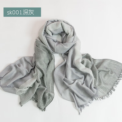 New spring&autumn literary striped cotton&linen scarf female Mori wind sunscreen linen scarves shawl wholesale SK001
New spring&autumn literary striped cotton&linen scarf female Mori wind sunscreen linen scarves shawl wholesale SK001