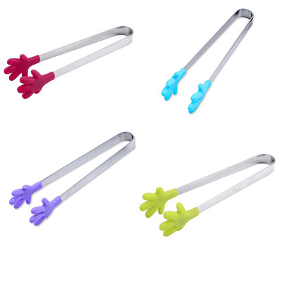 Portable Mini Silicone Hand Shape Muffins Pancakes Cookies Chocolate Tongs Serving Clips Kitchen Gadgets
Portable Mini Silicone Hand Shape Muffins Pancakes Cookies Chocolate Tongs Serving Clips Kitchen Gadgets