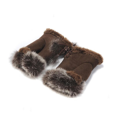 1 Pair Women Gloves Unique Faux Rabbit Fur Hand Wrist Warm Half Finger Gloves Winter Warm Glove Phone Computer Keyboard Gloves
1 Pair Women Gloves Unique Faux Rabbit Fur Hand Wrist Warm Half Finger Gloves Winter Warm Glove Phone Computer Keyboard Gloves