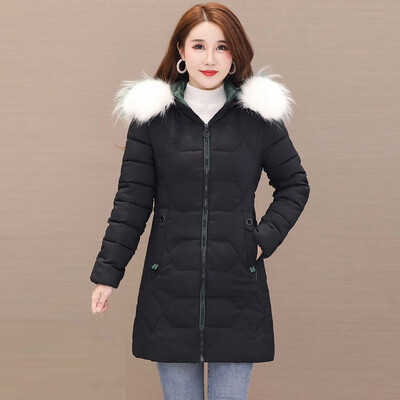 Toponeto Fashion Women Outerwear Long Sleeve Zipper Tops Hooded Button Cotton-padded Coat
Toponeto Fashion Women Outerwear Long Sleeve Zipper Tops Hooded Button Cotton-padded Coat