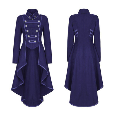 Womens Gothic Tailcoat Steampunk Jacket Tuxedo Suit Victorian Costume Irregular
Womens Gothic Tailcoat Steampunk Jacket Tuxedo Suit Victorian Costume Irregular