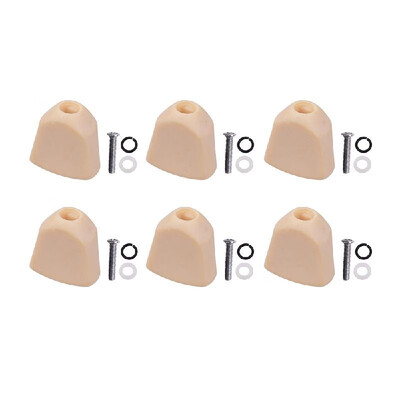 6PCS Tuning Peg Caps Polished Tuner Key Button Cap String Knob Handle with Screws Washer Parts for Acoustic&Electric Guitars Y
6PCS Tuning Peg Caps Polished Tuner Key Button Cap String Knob Handle with Screws Washer Parts for Acoustic&Electric Guitars Y