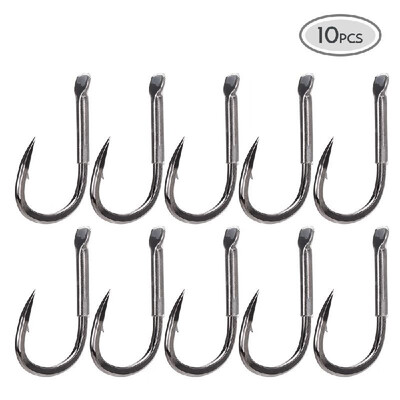 10Pcs 4 8 12 14 16 Thickened Flat Body Sharp Barbed Fishing Hook Carbon Steel Carp Fishing Hook with Rubber Sleeve
10Pcs 4 8 12 14 16 Thickened Flat Body Sharp Barbed Fishing Hook Carbon Steel Carp Fishing Hook with Rubber Sleeve
