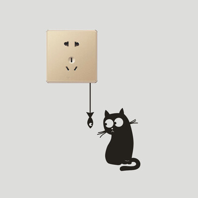 〖Follure〗Cute Cat Switch Wall Stickers Light Socket Stickers Room Fridge Sticker
〖Follure〗Cute Cat Switch Wall Stickers Light Socket Stickers Room Fridge Sticker