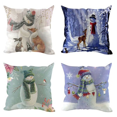Tailored 4Pcs Christmas Pillow Cover Pillowcases Decorative Sofa Cushion Cover Decoration
Tailored 4Pcs Christmas Pillow Cover Pillowcases Decorative Sofa Cushion Cover Decoration