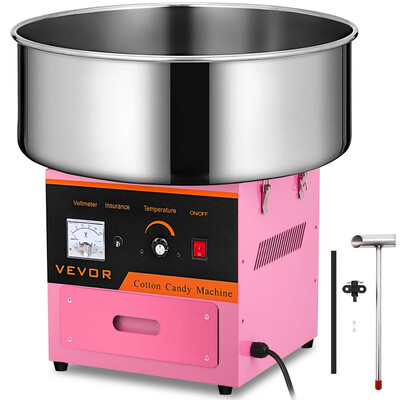 VEVOR Candy Floss Maker 205 Inch Commercial Cotton Candy Machine Stainless Steel for Various Parties
VEVOR Candy Floss Maker 205 Inch Commercial Cotton Candy Machine Stainless Steel for Various Parties
