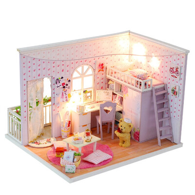 Gotoamei 3D Wooden DIY Miniature House Furniture LED House Puzzle Decorate Creative Gifts
Gotoamei 3D Wooden DIY Miniature House Furniture LED House Puzzle Decorate Creative Gifts
