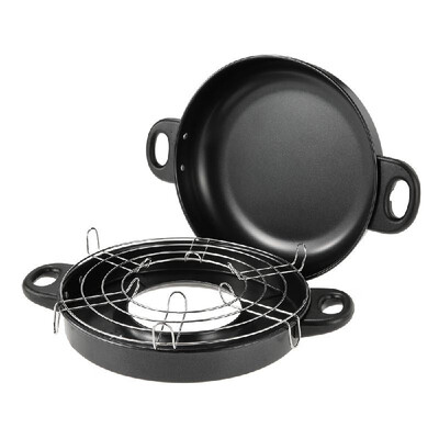 Outdoor Fry Pan Non-stick Griddle Plate Dual Purpose Set for BBQ Roasting Traveling Camping Hiking Picnic
Outdoor Fry Pan Non-stick Griddle Plate Dual Purpose Set for BBQ Roasting Traveling Camping Hiking Picnic