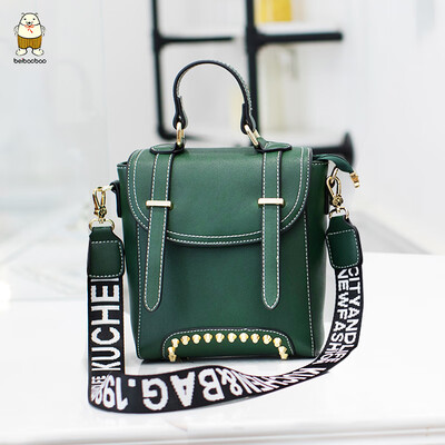 North bag Qingbin womens bag double shoulder bag womens spring small backpack Korean version bag rivet x
North bag Qingbin womens bag double shoulder bag womens spring small backpack Korean version bag rivet x