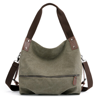 Canvas shoulder bag womens fashion personality handbag simple Joker large capacity cloth bag womens bag
Canvas shoulder bag womens fashion personality handbag simple Joker large capacity cloth bag womens bag