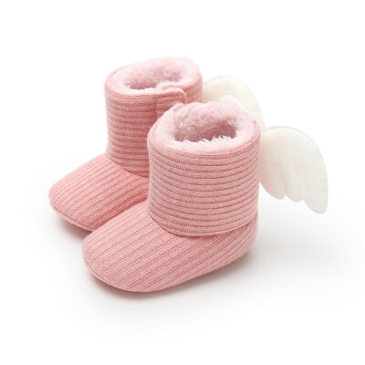 Fashion Winter Boots Baby Boys Girls Shoes Angle Wing Style Booty Booties Soft Sole No-slip Hook Hoop First Walker Prewalkers
Fashion Winter Boots Baby Boys Girls Shoes Angle Wing Style Booty Booties Soft Sole No-slip Hook Hoop First Walker Prewalkers