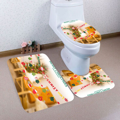〖Follure〗3PCS Christmas Bathroom Non-Slip Pedestal Rug Lid Toilet Cover Bath Mat Set
〖Follure〗3PCS Christmas Bathroom Non-Slip Pedestal Rug Lid Toilet Cover Bath Mat Set