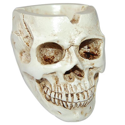 Skull Shaped Resin Ashtray Container Halloween Props 
Skull Shaped Resin Ashtray Container Halloween Props
