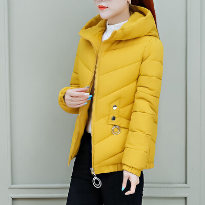 Tailored Fashion Women Winter Warm Hooded Cotton Winter Jacket Solid Long-Sleeved Coat
Tailored Fashion Women Winter Warm Hooded Cotton Winter Jacket Solid Long-Sleeved Coat