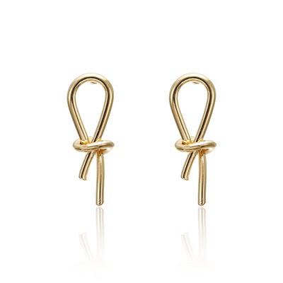 Vintage Earrings Knotted Earrings for women gold color Geometric statement earrings 2019 metal earrings Hanging fashion trend
Vintage Earrings Knotted Earrings for women gold color Geometric statement earrings 2019 metal earrings Hanging fashion trend