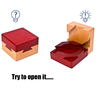 Gobestart Puzzle Wooden Secret Box Compartment Hidden Diamond Gift Surprise Brain Teaser
Gobestart Puzzle Wooden Secret Box Compartment Hidden Diamond Gift Surprise Brain Teaser