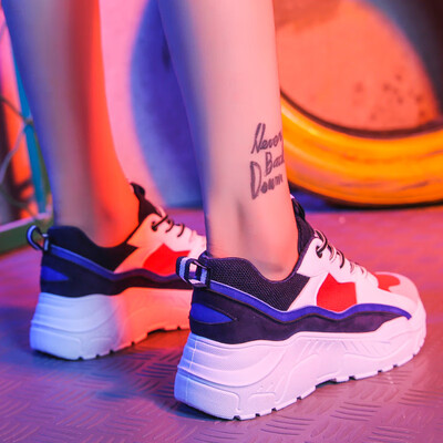 Women Shoes 2019 New Chunky Sneakers For Women Vulcanize Shoes Casual Fashion Dad Shoes Platform Sneakers Basket Femme Krasovki
Women Shoes 2019 New Chunky Sneakers For Women Vulcanize Shoes Casual Fashion Dad Shoes Platform Sneakers Basket Femme Krasovki
