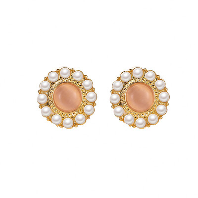 2019 new brand design ring opal earrings fashion jewelry generous minimalist French earrings for women
2019 new brand design ring opal earrings fashion jewelry generous minimalist French earrings for women
