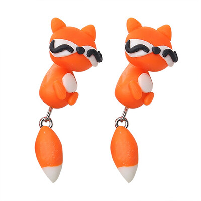 Fashion Cute Soft Ceramic Material Cartoon Animal Stud Earrings Jewelry Gift Earrings For Ladies Girls
Fashion Cute Soft Ceramic Material Cartoon Animal Stud Earrings Jewelry Gift Earrings For Ladies Girls