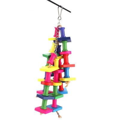 Greensen 3pcs Straw Plaited Bird Hanging Swing Wood Block Cage Toys Parrot Biting Chewing Toy Accessory
Greensen 3pcs Straw Plaited Bird Hanging Swing Wood Block Cage Toys Parrot Biting Chewing Toy Accessory