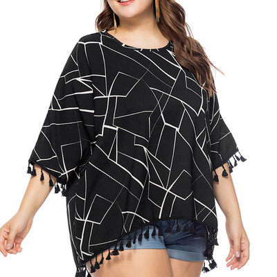 Starmoon Women Swimsuit Beach Cover Up Shirt Plus Size Bathing Suit Pinted Blouse Tops
Starmoon Women Swimsuit Beach Cover Up Shirt Plus Size Bathing Suit Pinted Blouse Tops
