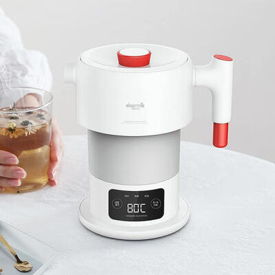 Oasismall XIaomi Deerma Electric Kettle Water Kettle 06L Display Smart Touch Control Pot - CN Plug