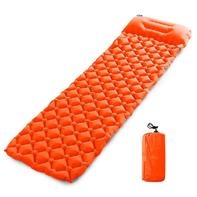 Ultralight Air Sleeping Pad Inflatable Camping Mat with Pillow for Outdoor Camping Hiking Backpacking Travel
Ultralight Air Sleeping Pad Inflatable Camping Mat with Pillow for Outdoor Camping Hiking Backpacking Travel