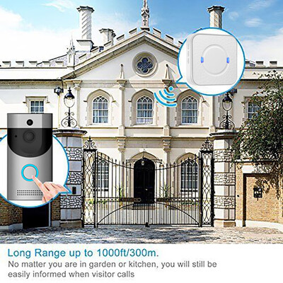 〖Follure〗Smart WiFi Doorbell Wireless IR 720P Video Camera Intercom Record HomeSecurityEU
〖Follure〗Smart WiFi Doorbell Wireless IR 720P Video Camera Intercom Record HomeSecurityEU