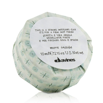 DAVINES - More Inside This Is A Strong Moulding Clay For A Firm Mat Finish 75ml275oz
DAVINES - More Inside This Is A Strong Moulding Clay For A Firm Mat Finish 75ml275oz