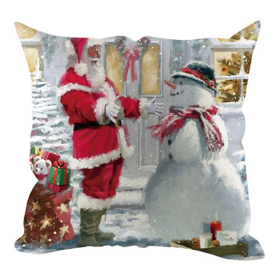 Siaonvr Christmas Pillow Cover Pillowcases Decorative Sofa Cushion Cover Home Decoration
Siaonvr Christmas Pillow Cover Pillowcases Decorative Sofa Cushion Cover Home Decoration