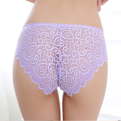 Black Lace Floral Briefs Thongs Women Underwear Sheer Transparent Panties Seamless Breathable G-string girls gifts
Black Lace Floral Briefs Thongs Women Underwear Sheer Transparent Panties Seamless Breathable G-string girls gifts