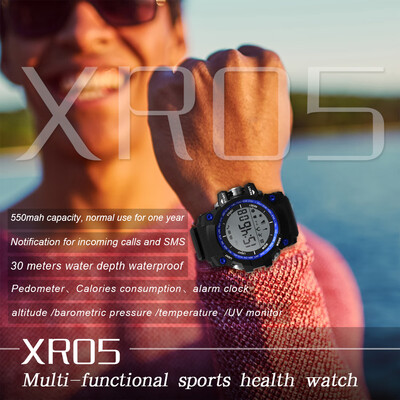 Microwear XR-05 Waterproof Fitness Tracker Smart Band Watch Pedometer Calorie Burning Sleep Monitor Altitude Air-pressure
Microwear XR-05 Waterproof Fitness Tracker Smart Band Watch Pedometer Calorie Burning Sleep Monitor Altitude Air-pressure