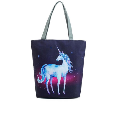 Women Shopping Totes Bag Unicorn Print Zipper Pocket Large Capacity Handbag Shoulder Bag
Women Shopping Totes Bag Unicorn Print Zipper Pocket Large Capacity Handbag Shoulder Bag