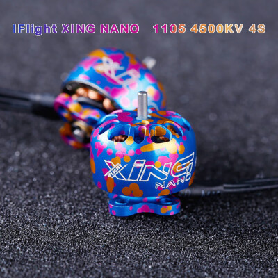 Siaonvr IFlight NANO X1105 4500KV 4S FPV NextGen FPV Motor for FPV RC Racing Drone
Siaonvr IFlight NANO X1105 4500KV 4S FPV NextGen FPV Motor for FPV RC Racing Drone
