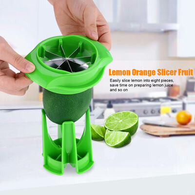 Stainless Steel Lemon Orange Slicer Fruit & Vegetable Food Cutter Kitchen ToolLemon Slicer Lemon Cutter Tool
Stainless Steel Lemon Orange Slicer Fruit & Vegetable Food Cutter Kitchen ToolLemon Slicer Lemon Cutter Tool